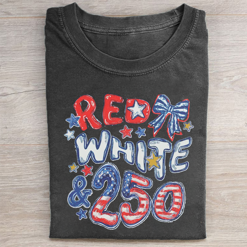 Red White and 250 T-shirt