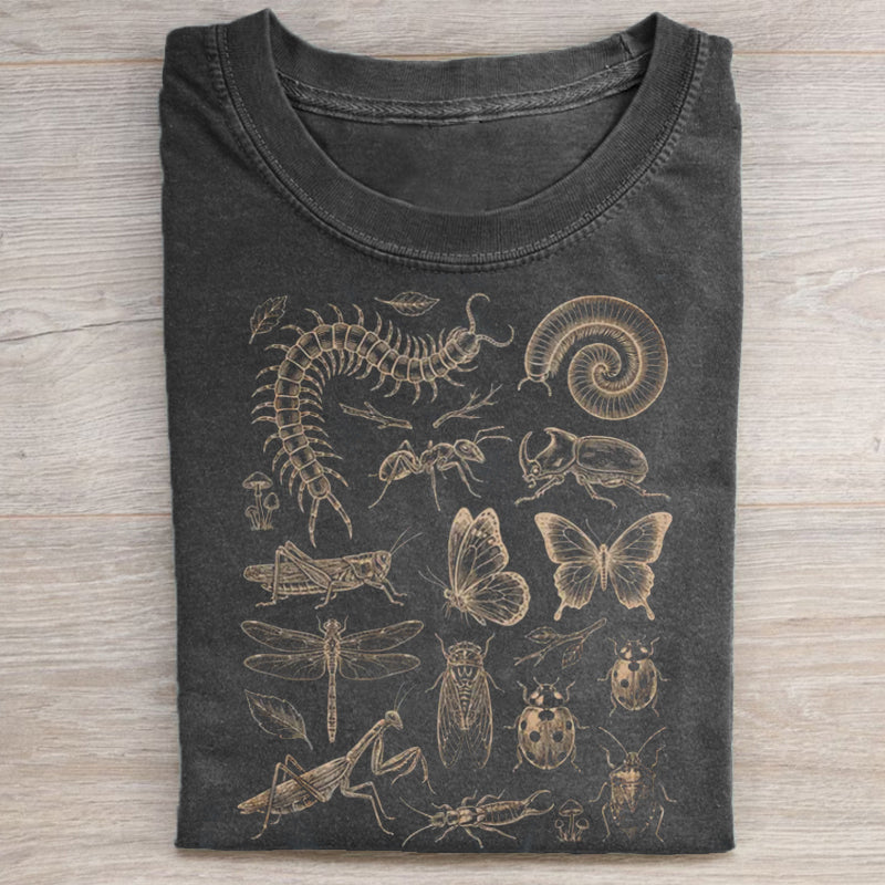 Vintage Insect Tattoo Style T-shirt