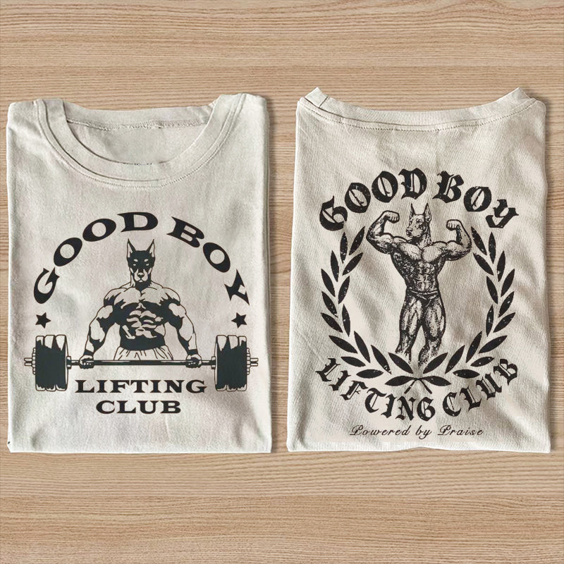 Good Boy Lifting Club T-shirt