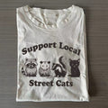 Support Local Street Cats T-shirt