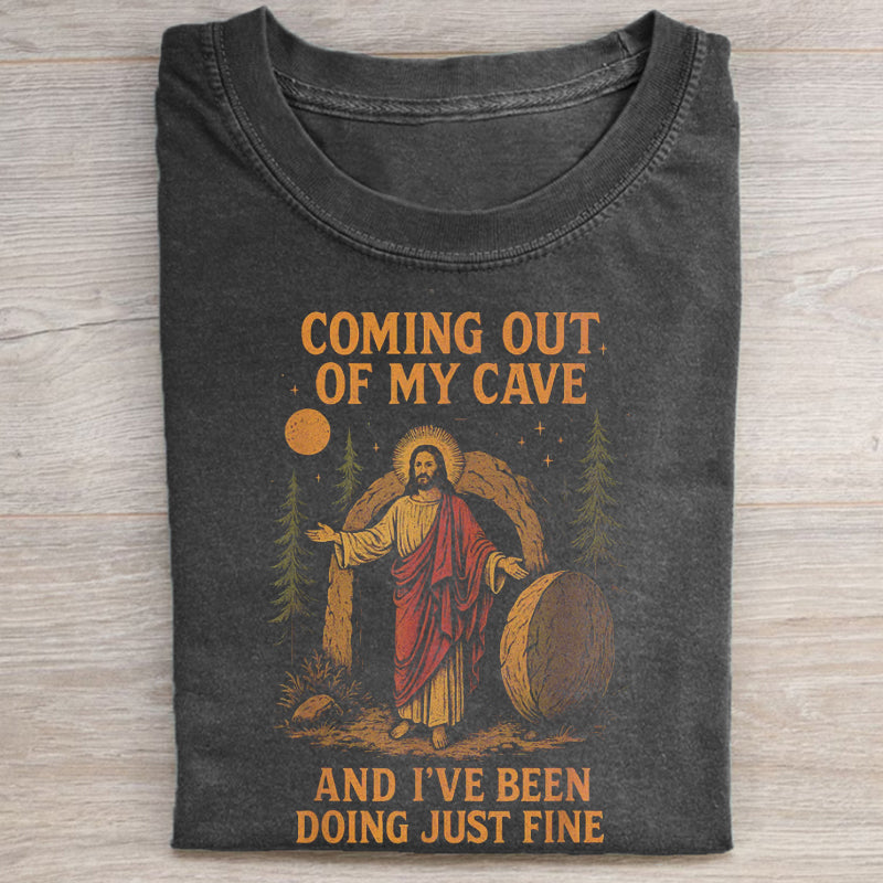 Jesus Coming Out Of My Cav T-shirt