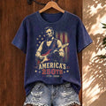 Abraham Lincoln Guitar T-shirt
