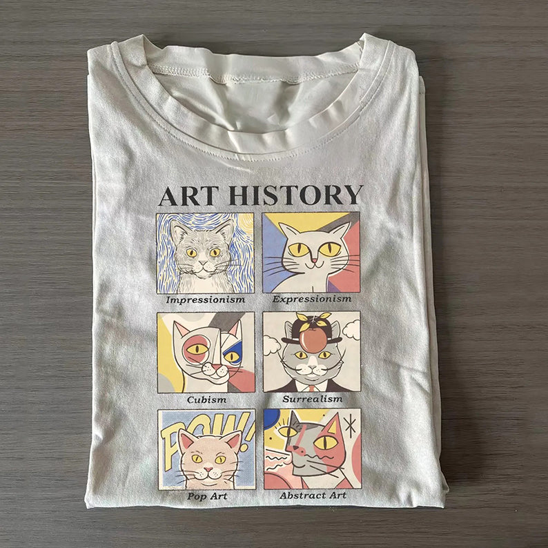 Katzen-Kunstgeschichte T-Shirt
