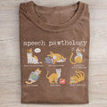 Funny Cats Speech Therapy T-shirt