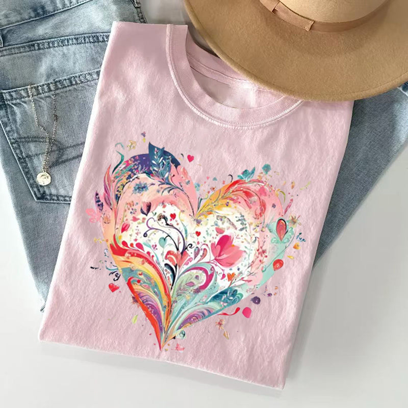 Watercolor Heart T-shirt