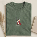 Huzzah Funny Medieval Corgi T-shirt