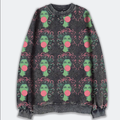 Funny Medusa Bubblegum Sweatshirt