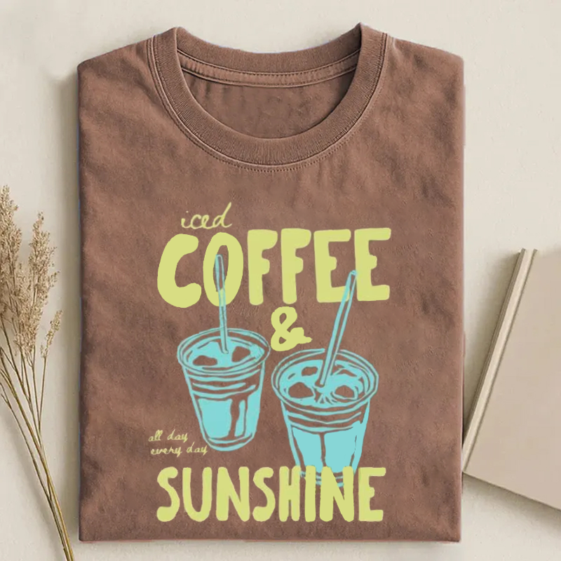 Iced Coffee and Sunshine T-shirt