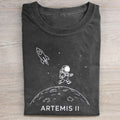 Artemis II Astronaut Moon Landing T-shirt