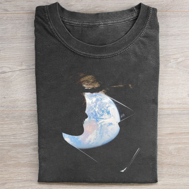 Christina Koch Artemis Orion Window Earth T-shirt