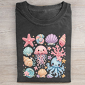 Sea Life Kawaii T-shirt