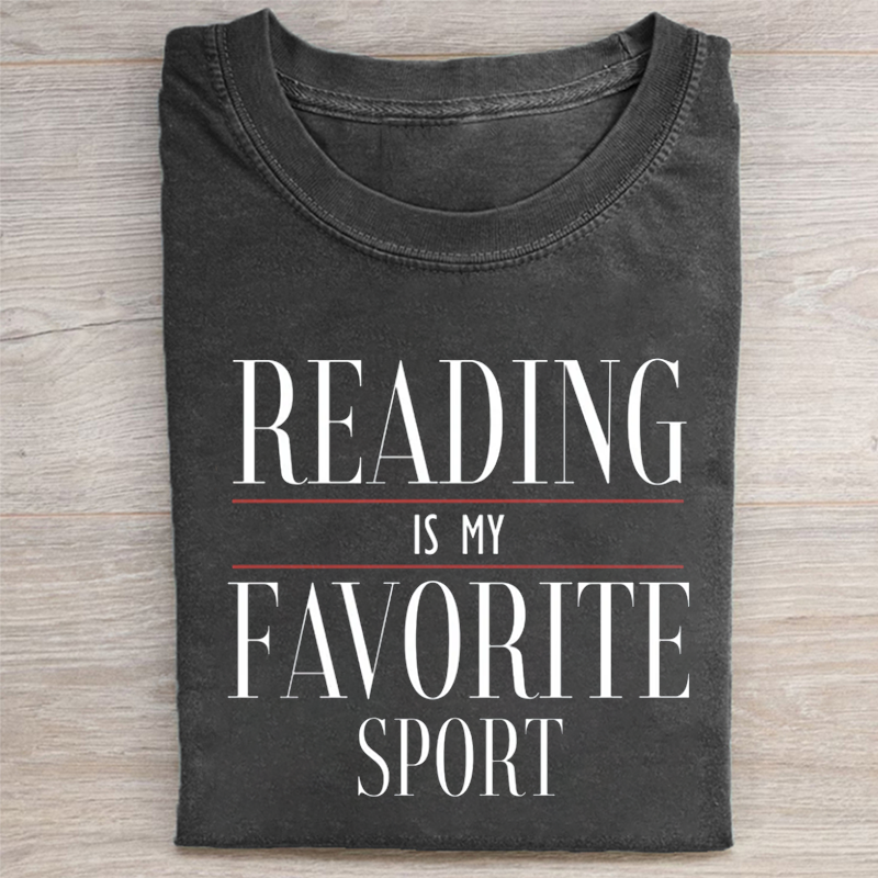 Reading Is My Favorite Sport T-shirt