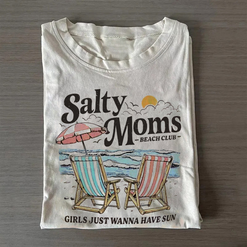 Retro Summer Mom T-shirt
