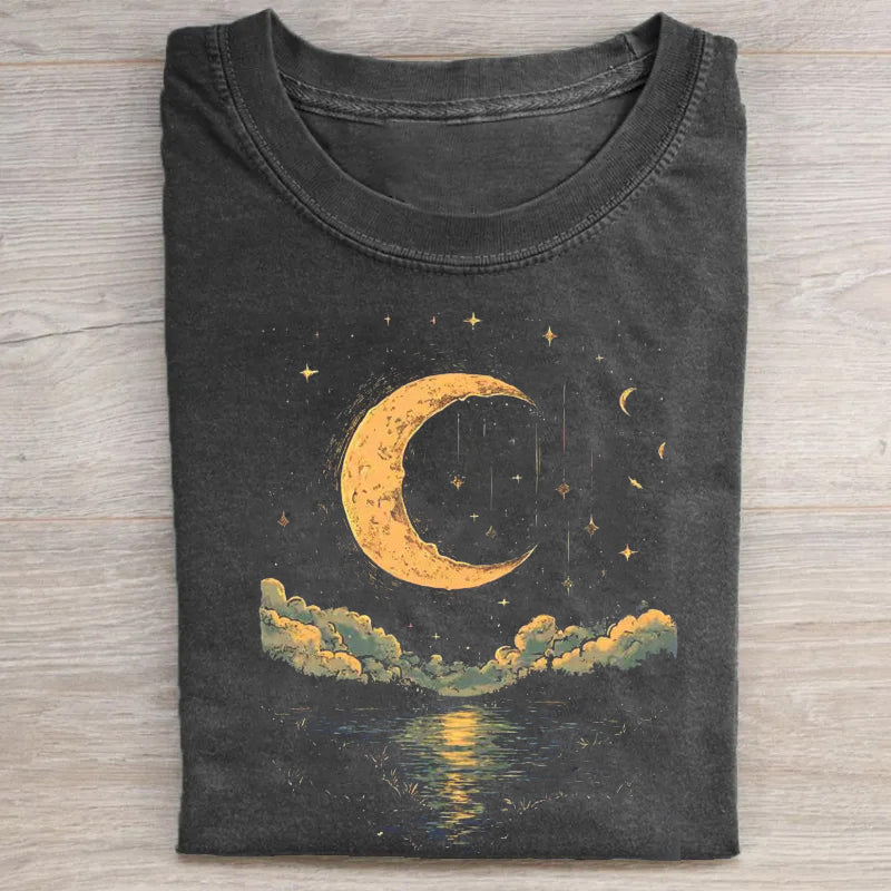 Retro Moon Star T-shirt