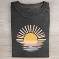 Retro Sunset Bella Canvas T-shirt