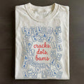 Cracks Dots Bams T-shirt
