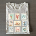 Coastal Beach Stamp T-shirt