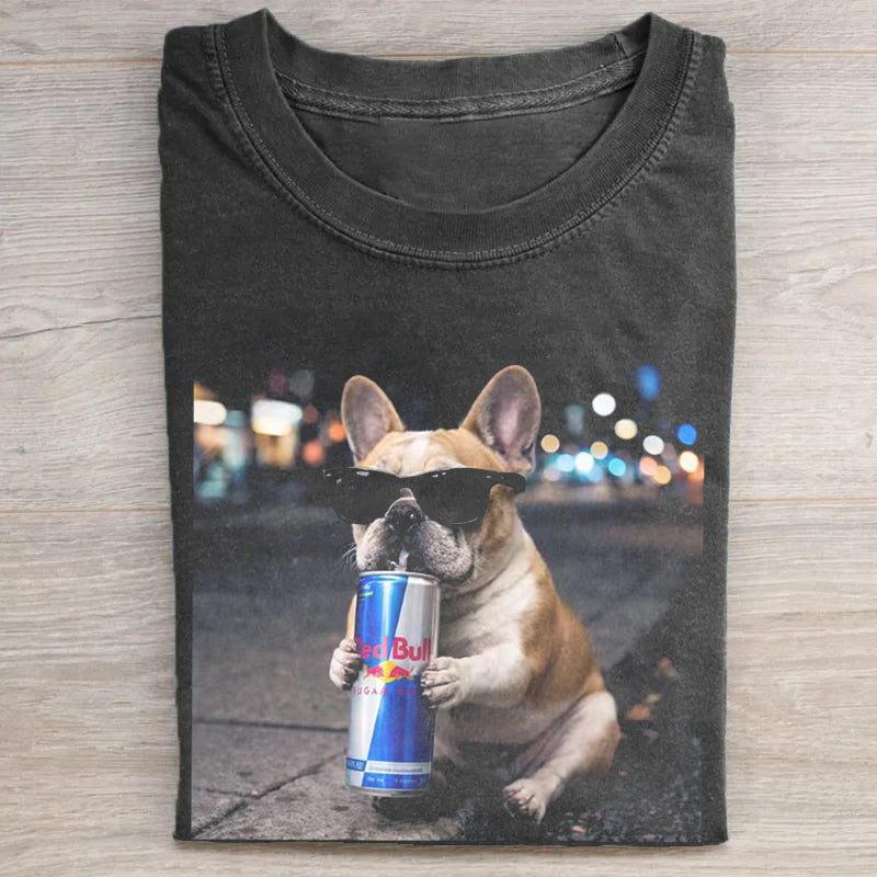 Bull Dog Graphic T-shirt