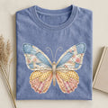 Faux Patchwork Butterfly T-shirt