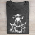Vintage Raccon UFO T-shirt