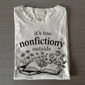 Booktrovert Floral T-shirt