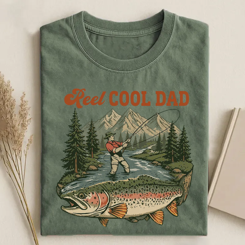Reel Cool Dad T-shirt