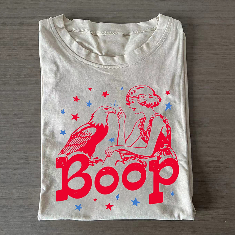 Boop Eagle Patriotic T-shirt
