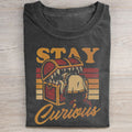 Funny Anime Treasure Stay Curious T-shirt