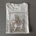 Medieval Frog on Cat T-shirt