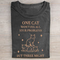 Three Cats Graphic T-Shirt