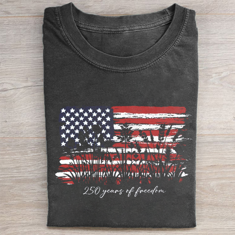 250 Years of Freedom Floral T-shirt
