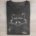 Funny Raccoon Graphic T-shirt