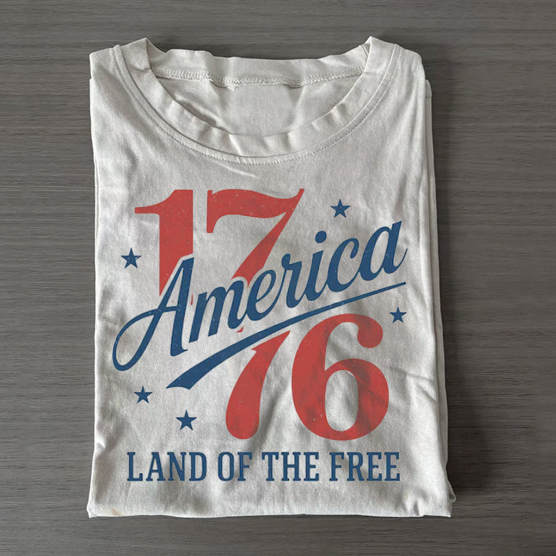 America 1776 Land Of The Free T-shirt