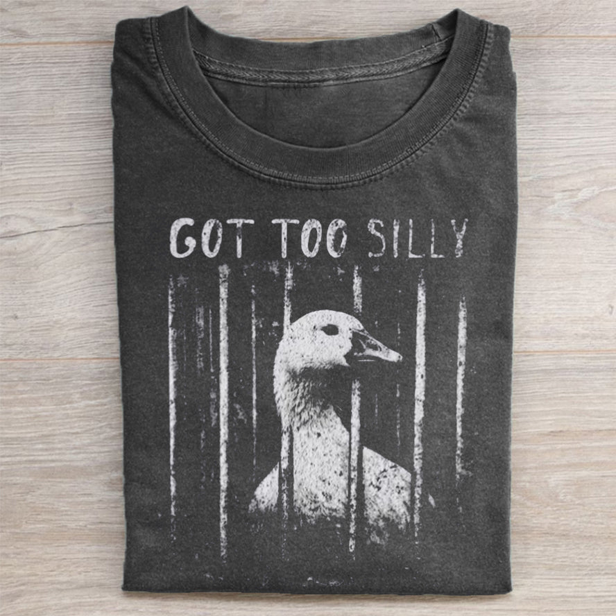 Funny Silly Goose Meme T-shirt