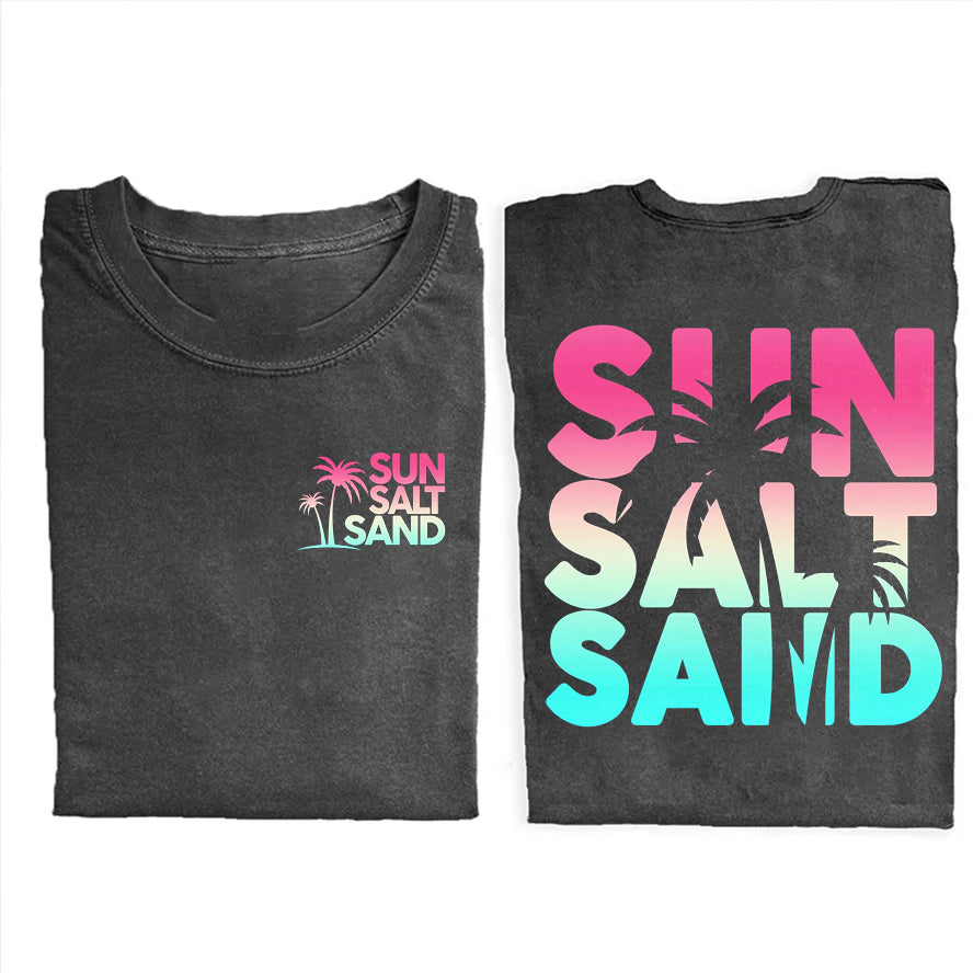 Sun Sand Salt Beach T-shirt