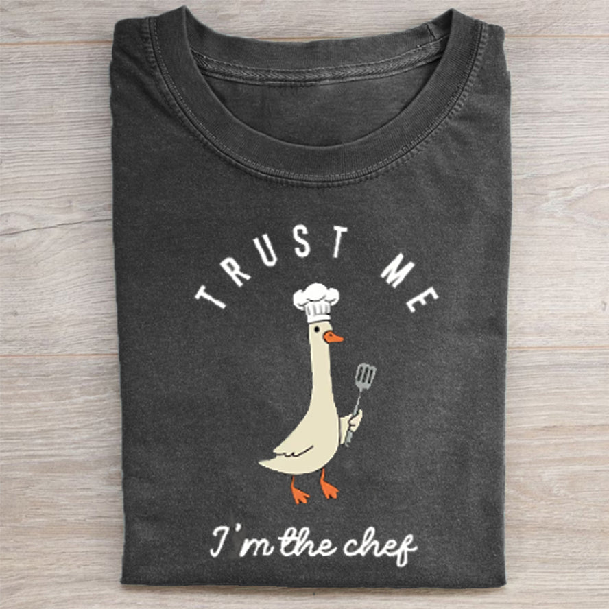 Funny Chef Goose T-shirt