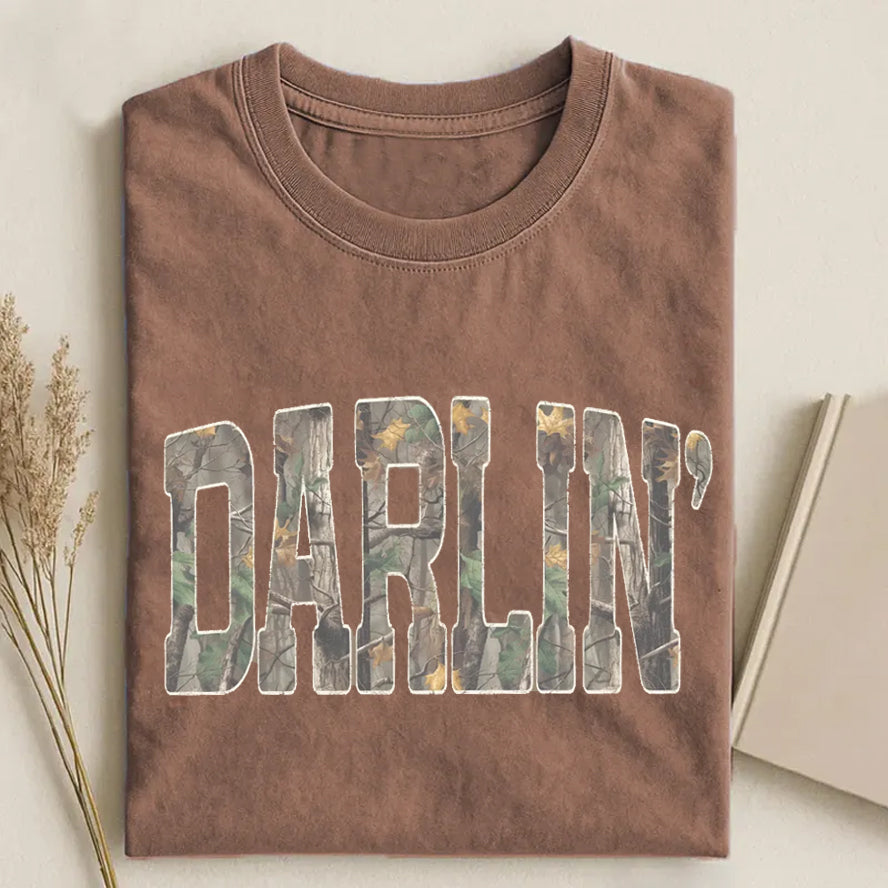 Retro Camo Western T-shirt