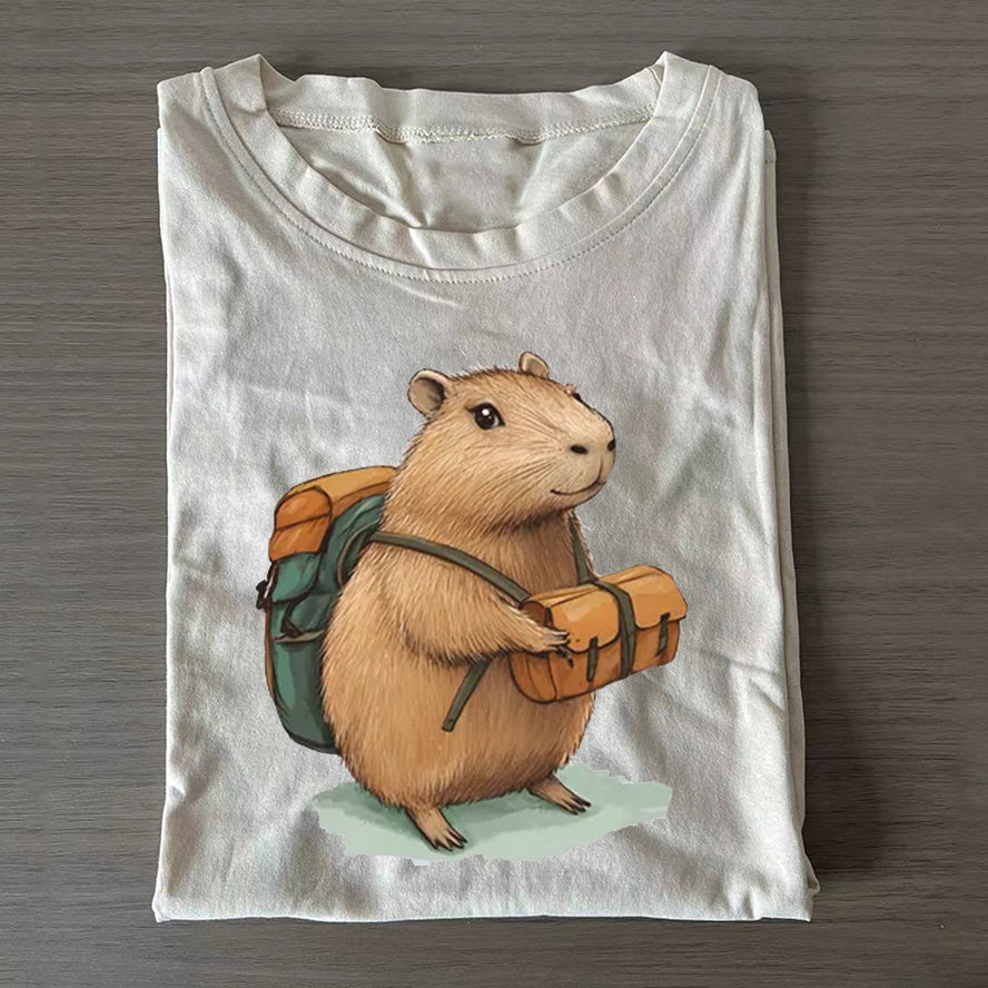 Traveling Capybara T-shirt
