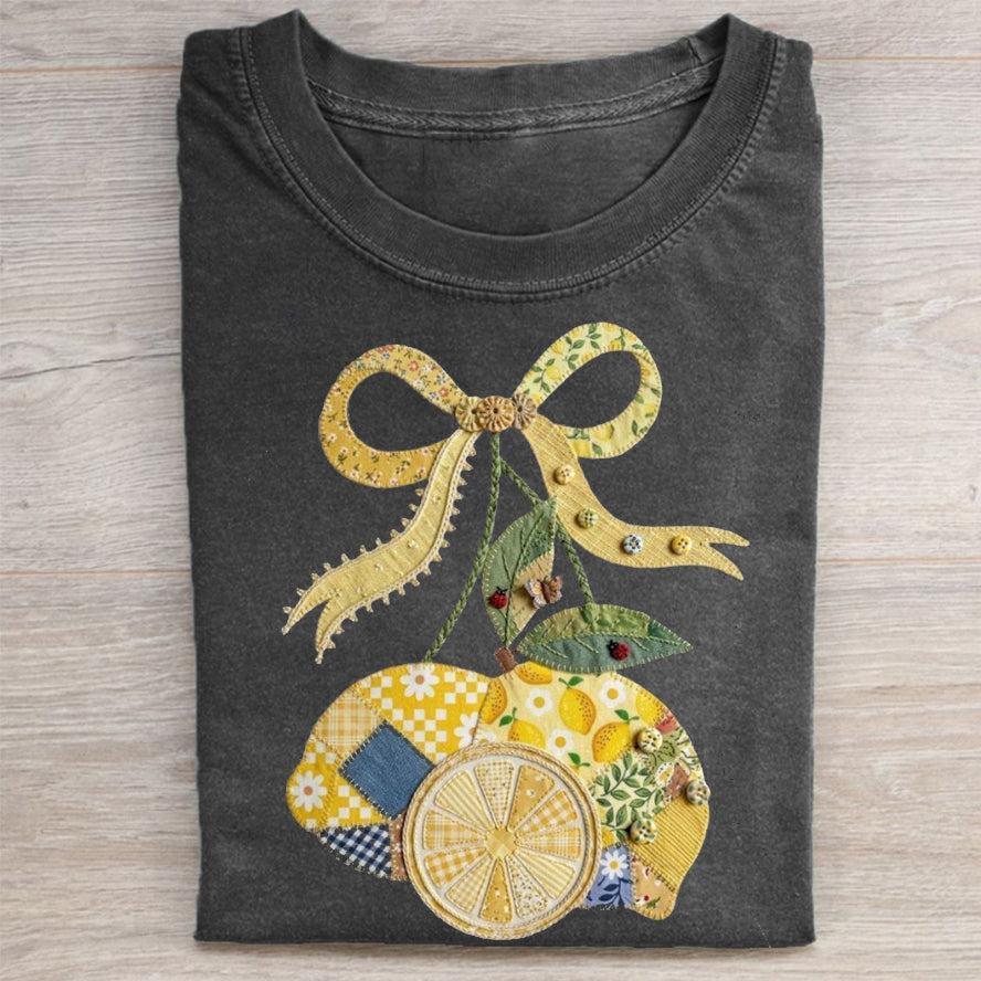 Lemon Summer Bow T-shirt