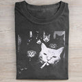 Funny Gangster Cat T-shirt