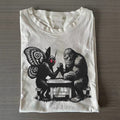 Bigfoot v Mothman T-shirt