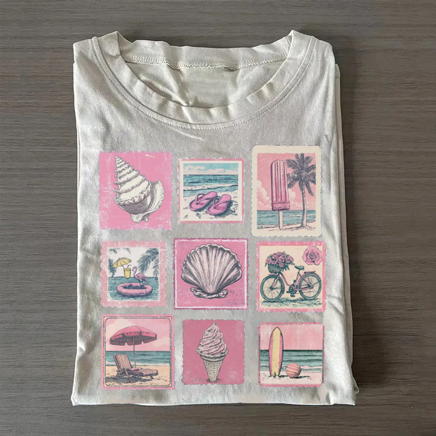 Vintage Beach Summer Vacation T-shirt